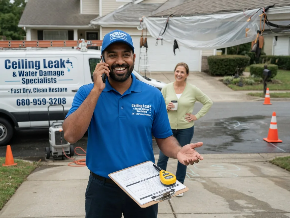 Ceiling Leak Cleanup North Chili, NY FAQs